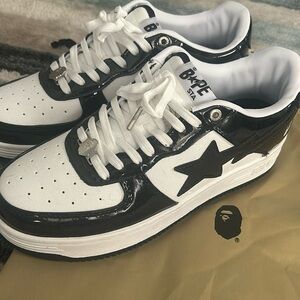 A Bathing Ape Bape Sta Low Black